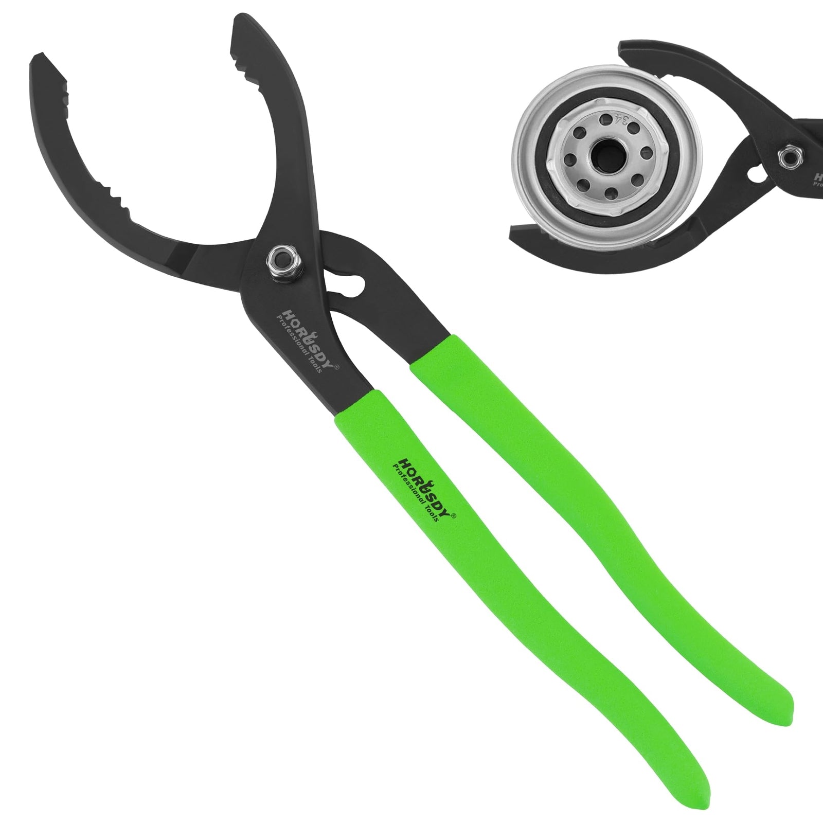 12" Adjustable Oil Filter Pliers Multifunction Oil Filter Removal Tool