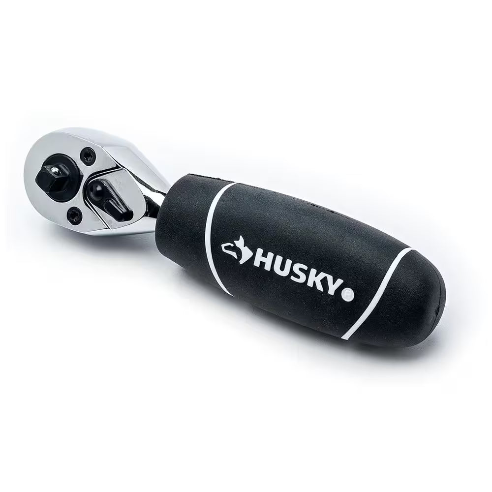 1/4 In. and 3/8 In. Stubby Ratchet and Socket Set (46-Piece)